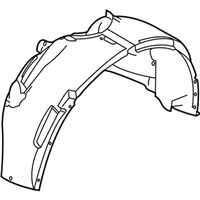 Ford Flex Wheelhouse - 8A8Z-16103-A Fender Liner, Front Driver Side