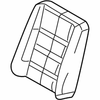 Mercury Sable Seat Cover - 8T5Z-5464417-BC Seat Back Cover, Black, Driver Side