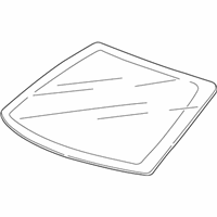 Ford Freestar Windshield - 4F2Z-1703100-AA Windshield, Front