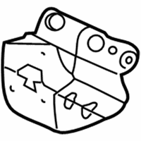 Ford Windstar Motor And Transmission Mount - XF2Z-6038-BA Front Mount