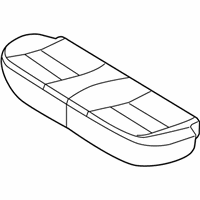 Mercury Milan Seat Cover - 6N7Z-5463804-BD Seat Cover, Rear