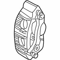 Lincoln Blackwood Brake Caliper - 6L3Z-2B121-D Caliper Assembly, Front Driver Side