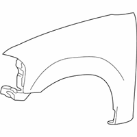 Lincoln Blackwood Fender - 2L7Z-16005-BA Fender, Front Passenger Side