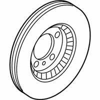 Lincoln MKZ Brake Disc - 6U2Z-1V125-H Rotor, Front