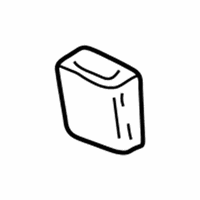 Ford Crown Victoria Seat Belt - 2W7Z-5461202-AAA Buckle End, Front