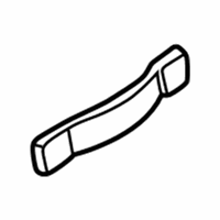 Mercury Sable Seat Belt - 2F1Z-5461203-AAC Buckle End, Black, Front Driver Side