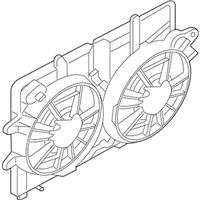 Mercury Fan Motor - 5M6Z-8C607-AH Fan & Motor