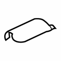 Ford Escape Oil Pan Baffle - 3M4Z-6687-AA Oil Pan Baffle, Front