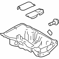 Ford Fusion Oil Pan - 6M8Z-6675-AB Oil Pan