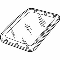 Lincoln Town Car Sunroof - 6W1Z-54500A18-AA Sunroof Glass