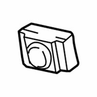 Ford E-150 Air Bag - 3C2Z-15043B13-AAA Driver Inflator Module, Black