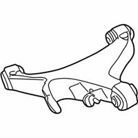 Lincoln LS Control Arm - XW4Z-5A649-AA Lower Control Arm, Rear Passenger Side