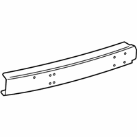 Lincoln Town Car Bumper - 3W1Z-17757-AA Impact Bar, Front