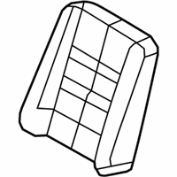 Ford Flex Seat Cover - 8A8Z-7464417-EB Seat Back Cover, Front Driver Side