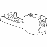 Ford Explorer Sport Trac Center Console Base - 3L2Z-98045A36-BAA Console Panel, Front