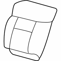 Lincoln Mark LT Seat Cover - 7L3Z-1664417-EA Seat Back Cover, Driver Side