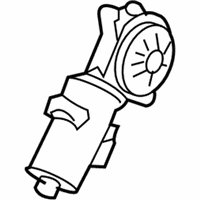 Ford Flex Power Window Motor - 8A8Z-7423394-A Window Motor, Rear Passenger Side