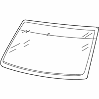 Mercury Mountaineer Windshield - 6L2Z-7803100-AA Windshield, Front