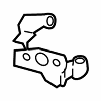 Ford F-150 EGR Tube - 3F2Z-9E470-AD Connector Tube