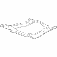 Mercury Monterey Axle Beam - 3F2Z-5C145-CA Engine Cradle