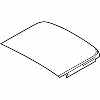 Lincoln MKS Sunroof - 8A5Z-54500A18-B Fixed Glass