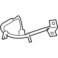 Ford F-150 Brake Line - 7L3Z-2078-L Flex Hose, Front Driver Side