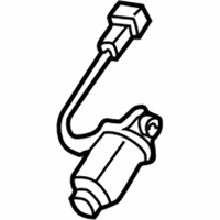 Ford F-350 Super Duty Power Window Motor - F81Z-35233V94-BARM Window Motor, Rear Passenger Side