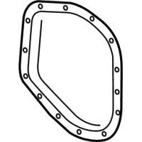 Ford Excursion Differential Cover - LC3Z-4033-A Axle Cover, Rear