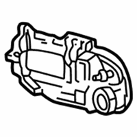 Lincoln Navigator Door Handle - 5C6Z-1622404-AAPTM Handle, Outside, Black, Passenger Side