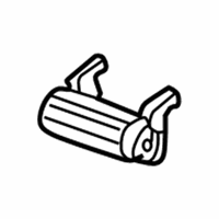 Ford Ranger Tailgate Handle - F87Z9943400AAM Handle, Rear