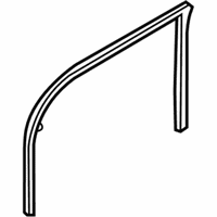 Ford Focus Window Run - YS4Z-5421597-AB Weatherstrip, Front Driver Side