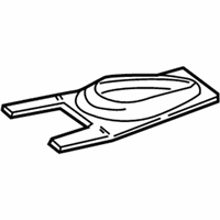 Ford Taurus Center Console Base - 3F1Z-54044D90-AAB Trim Panel Assembly, Black, Center