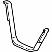 Ford F-150 Fuel Tank Strap - F65Z-9054-EA Support Strap, Front