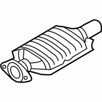 Mercury Milan Parts - 7E5Z-5E212-AA Catalytic Converter, Rear