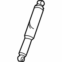 Ford F-250 Super Duty Shock Absorber - 7C3Z-18125-LGA Shock Absorber, Rear