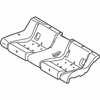 Ford Mustang Seat Cushion - 6R3Z-76600A88-A Seat Cushion Pad, Rear
