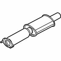 Lincoln MKZ Muffler - 7H6Z-5A289-BA Resonator