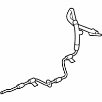 Mercury Montego Power Steering Hose - 7F9Z-3A713-A Power Steering Return Hose
