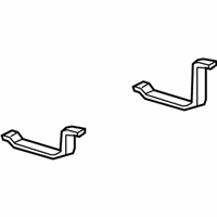 Ford Explorer Fuel Tank Strap - 6L2Z-9054-B Strap, Rear Driver Side