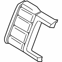 Ford Taurus Seat Cover - 8G1Z-5466600-AA Seat Back Cover, Gray, Rear Passenger Side