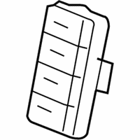 Ford Edge Cruise Control Switch - 8E5Z-9C888-AA Control Switch, Passenger Side