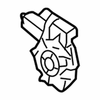 Lincoln Mark LT Power Window Motor - 7L3Z-5423394-A Motor, Rear Center