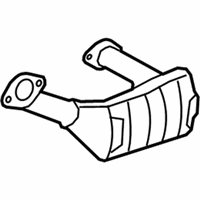 Ford Ranger Catalytic Converter - AL5Z-5E212-A Catalytic Converter, Driver Side