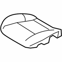 Ford Explorer Seat Cover - 8L2Z-7862900-GA Seat Cover, Camel, Front Passenger Side