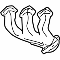 Ford E-250 Econoline Exhaust Manifold - 5L3Z-9431-A Exhaust Manifold, Driver Side