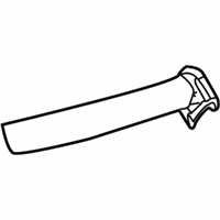 Ford F-150 Exhaust Pipe - F85Z-5A212-BB Intermediate Pipe, Front