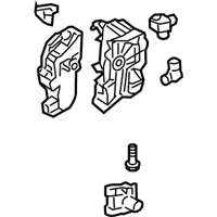 Mercury Sable Door Latch Assembly - 8F9Z-74219A64-A Latch Assembly, Front Passenger Side