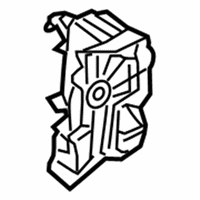 Mercury Montego Door Latch Assembly - 8F9Z-5421813-A Lock Assembly, Front Driver Side