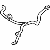 Lincoln LS Fuel Filler Hose - 3W4Z-9C047-AA Tube Assembly