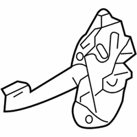 Mercury Mariner Door Latch Assembly - BL8Z-7826413-B Lock Actuator, Rear Driver Side